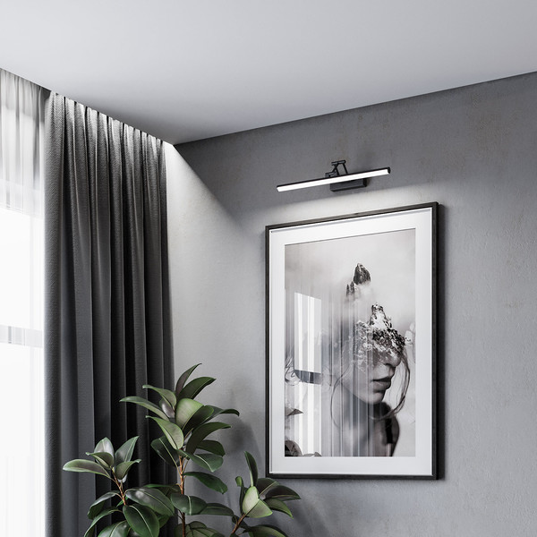 Изображение товара Подсветка для картин и зеркал Elektrostandard Monza 4000К 40128/LED (черный)