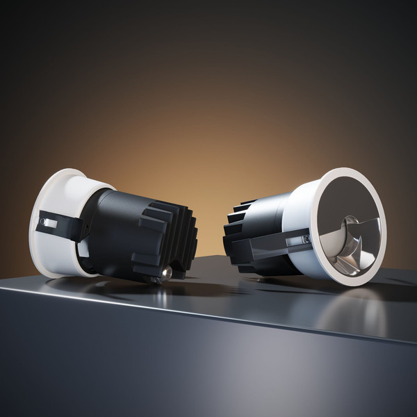 Изображение товара Точечный светильник Elektrostandard Inline 10W 3000K 25090/LED (белый/хром)