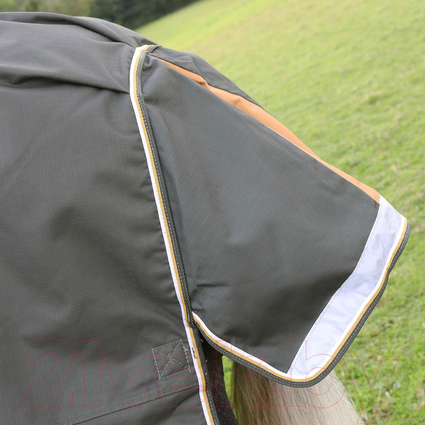 Изображение товара Попона для лошади Highlander Highlander Plus Lite / 9757/GREEN/72 (с капором, зеленый)