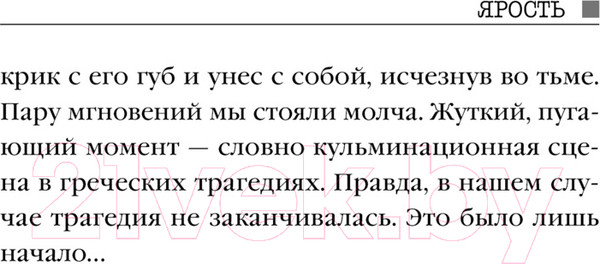 Изображение товара Книга Эксмо Ярость / 9785041962418 (Михаэлидес А.)