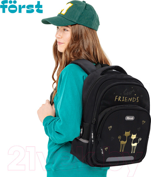 Изображение товара Школьный рюкзак Forst F-Comfy. Best friends / FT-RS-092403