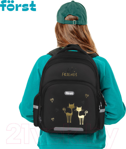 Изображение товара Школьный рюкзак Forst F-Comfy. Best friends / FT-RS-092403