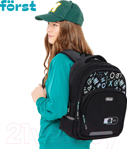 Изображение товара Школьный рюкзак Forst F-Comfy. Positive energy / FT-RS-092401