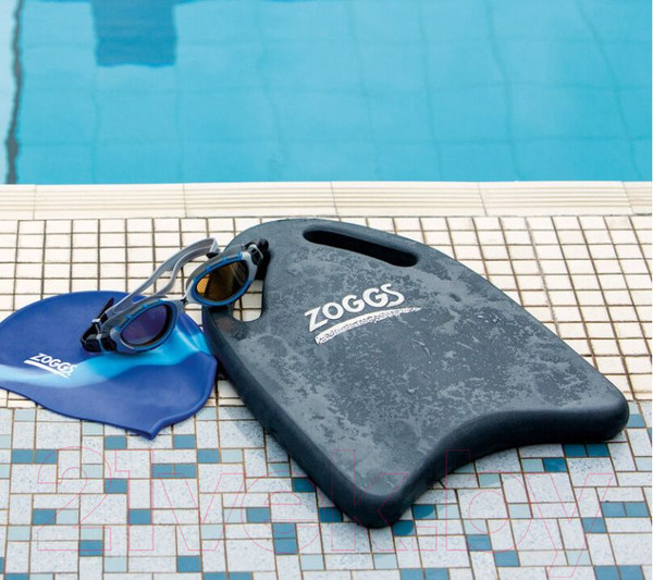 Изображение товара Доска для плавания ZoggS Kick Board / 465202 (Medium, черный)