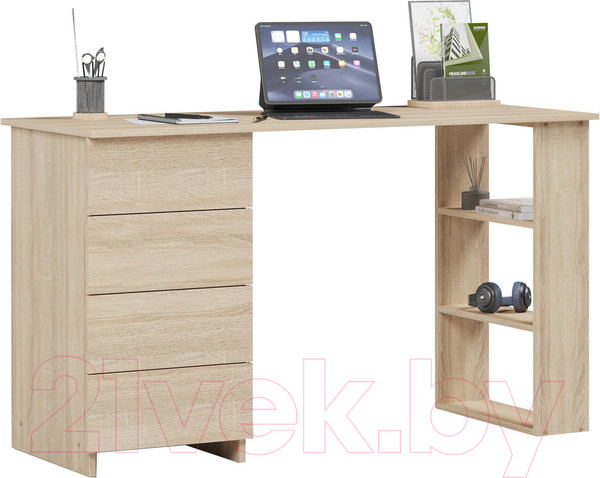 Изображение товара Письменный стол Soma СП-1 130x50 (дуб сонома)