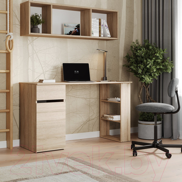 Изображение товара Письменный стол Soma СП-3 130x50 (дуб сонома)