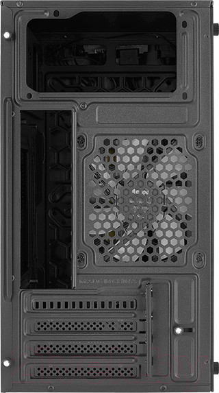 Изображение товара Корпус для компьютера AeroCool EVO MINI-G-BK-V1 (без БП, черный)