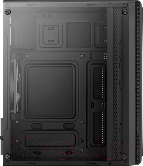 Изображение товара Корпус для компьютера AeroCool EVO MINI-G-BK-V1 (без БП, черный)