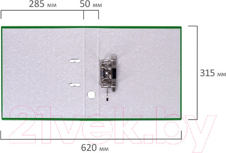 Изображение товара Папка-регистратор Brauberg 226591 (зеленый)