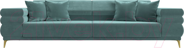 Изображение товара Диван Лига Диванов Лига-021 / 119115 (велюр бирюзовый)