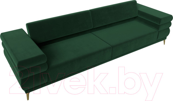 Изображение товара Диван Лига Диванов Лига-021 / 119117 (велюр зеленый)
