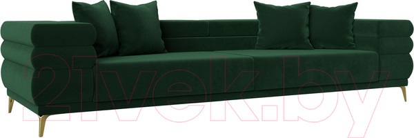 Изображение товара Диван Лига Диванов Лига-021 / 119117 (велюр зеленый)