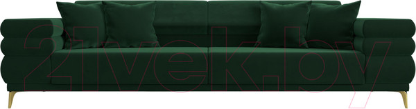 Изображение товара Диван Лига Диванов Лига-021 / 119117 (велюр зеленый)