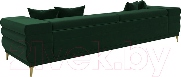 Изображение товара Диван Лига Диванов Лига-021 / 119117 (велюр зеленый)