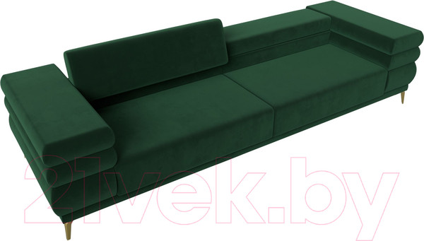 Изображение товара Диван Лига Диванов Лига-021 / 119117 (велюр зеленый)