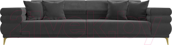 Изображение товара Диван Лига Диванов Лига-021 / 119119 (велюр серый)