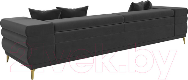 Изображение товара Диван Лига Диванов Лига-021 / 119119 (велюр серый)