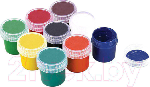 Изображение товара Гуашь Brauberg Академия классическая экстра / 192372 (9цв)