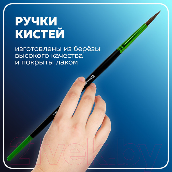 Изображение товара Набор кистей Brauberg Premium / 201021 (3шт)