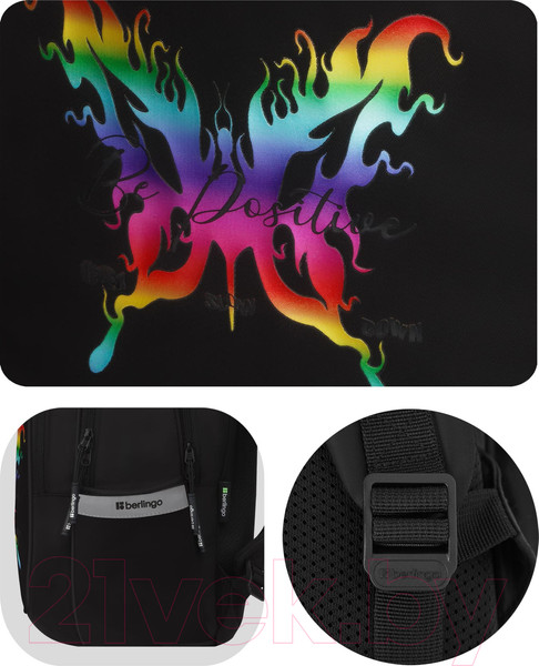 Изображение товара Школьный рюкзак Berlingo Modern. Holographic / RU-MD-1031