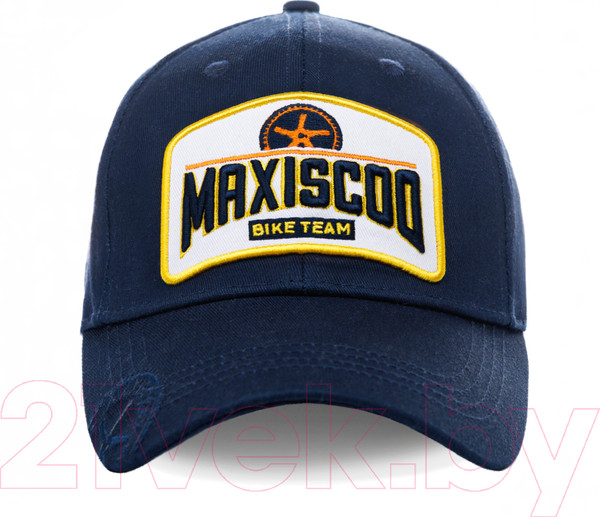 Изображение товара Бейсболка Maxiscoo MS-CAP-09-56-BL (синий/желтый)