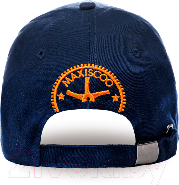 Изображение товара Бейсболка Maxiscoo MS-CAP-10-56-BL (синий/оранжевый)