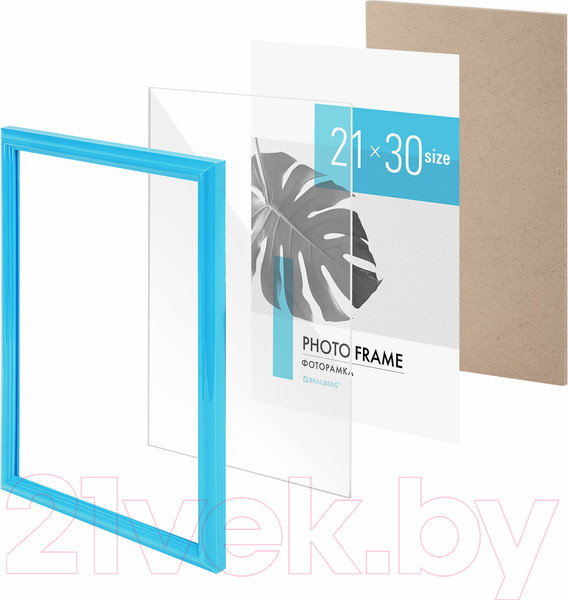Изображение товара Рамка Brauberg Colorful / 391238 (голубой)