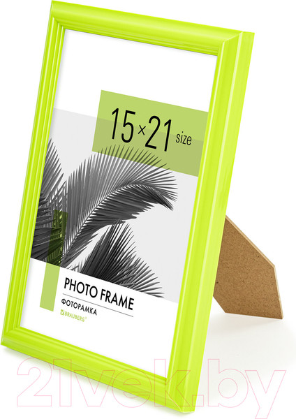 Изображение товара Рамка Brauberg Colorful / 391243 (салатовый)