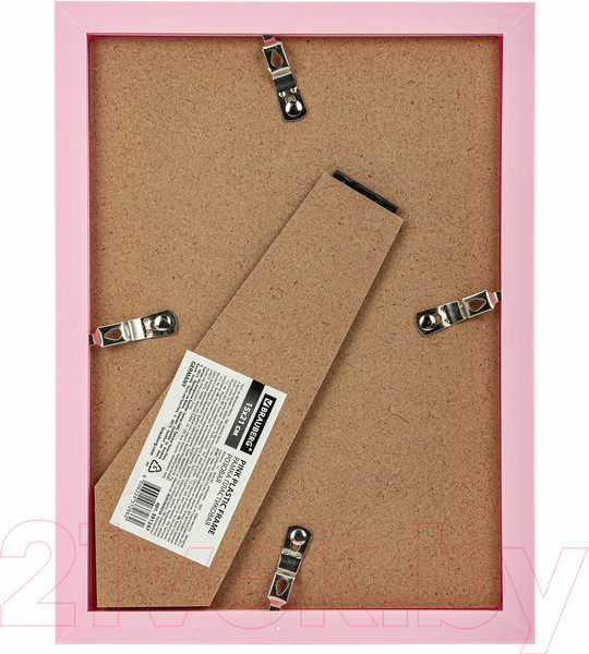 Изображение товара Рамка Brauberg Colorful / 391247 (розовый)