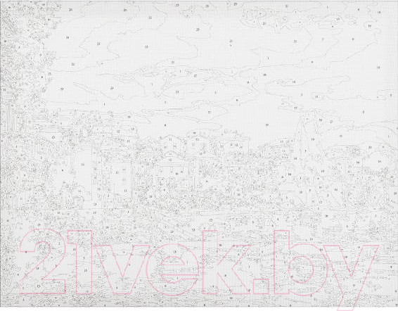 Изображение товара Картина по номерам MultiArt Берег / CANV30X40-MULTI16