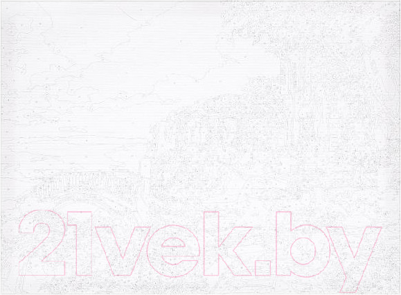 Изображение товара Картина по номерам MultiArt Мостик / CANV30X40-BRI