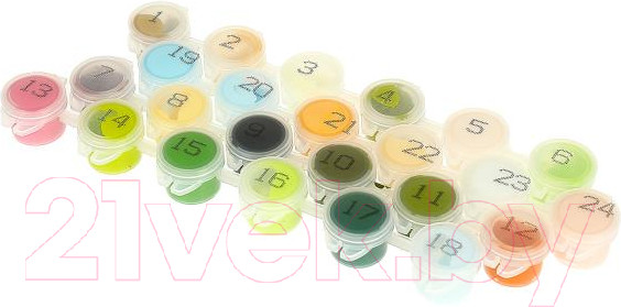 Изображение товара Картина по номерам MultiArt Мостик / CANV30X40-BRI