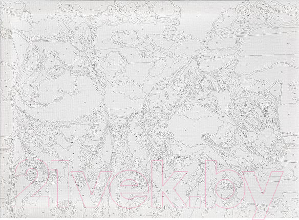 Изображение товара Картина по номерам MultiArt Лайки / CANV30X40-MULTI47