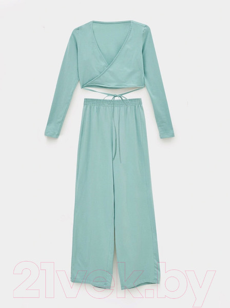 Изображение товара Комплект домашней одежды Mark Formelle 592518 (р.164/170-88-94, шалфей)