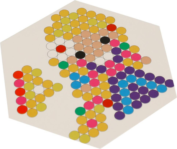 Изображение товара Развивающая игра MultiArt Аквамозаика Милая принцесса / AB-100PRINC1