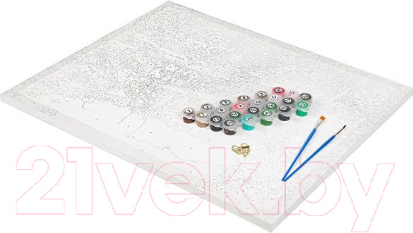 Изображение товара Картина по номерам MultiArt Зачарованный лес / CANV40-50-11 