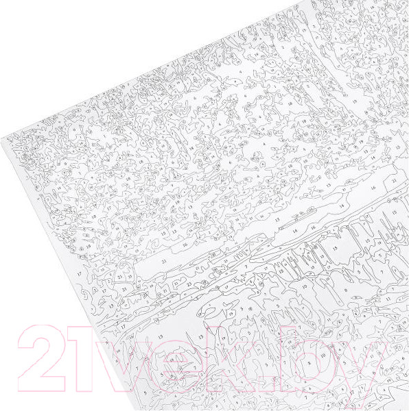 Изображение товара Картина по номерам MultiArt Зачарованный лес / CANV40-50-11 