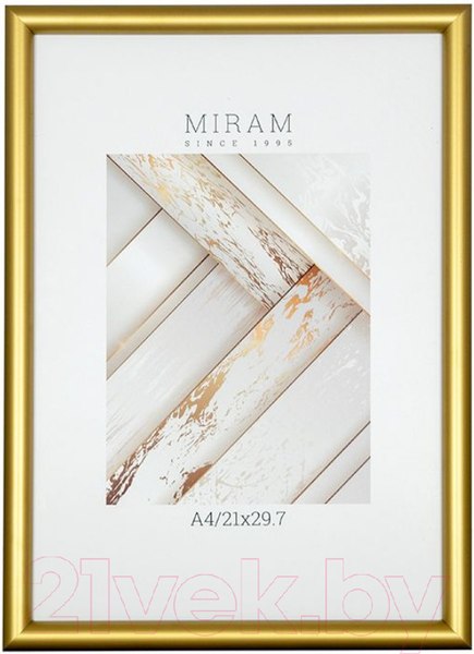 Изображение товара Рамка Мирам С ножкой / 642011-A4 (21x29.7)