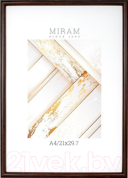 Изображение товара Рамка Мирам С ножкой / 642046-A4 (21x29.7)