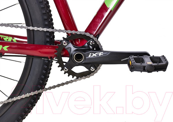 Изображение товара Велосипед STARK Armer 29.6 HD 2024 (18, бордовый/зеленый)