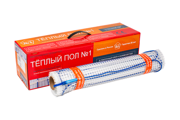 Изображение товара Теплый пол электрический Теплый пол №1 ТСП-180-0.9 (повышенная мощность 200 Вт/кв.м)