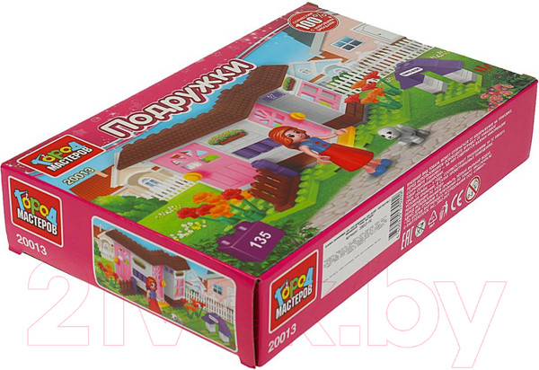 Изображение товара Конструктор Город мастеров Домик загородный / 20013-PZ
