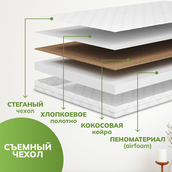 Изображение товара Матрас Mio Tesoro Тип 45 80x195 (джерси трикот)