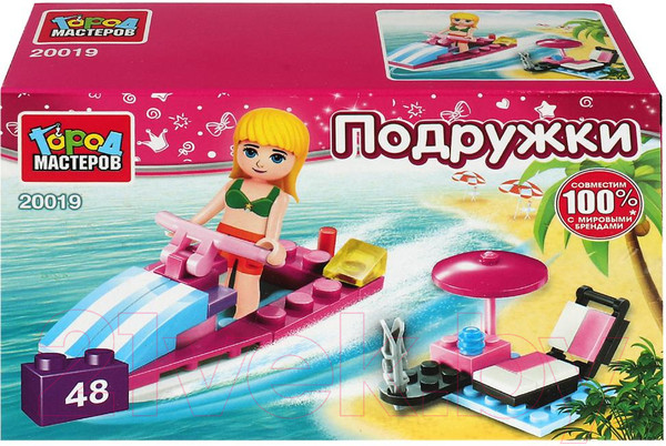 Изображение товара Конструктор Город мастеров Пляже / 20019-PZ