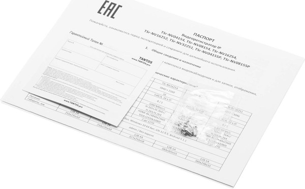 Изображение товара Видеорегистратор наблюдения Tantos TSr-NV04155P