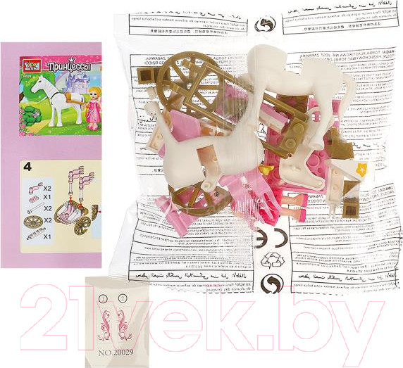 Изображение товара Конструктор Город мастеров Принцесса с каретой / 20029-AA
