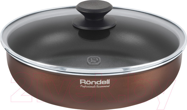 Изображение товара Набор кухонной посуды Rondell RDA-1690 (26см, с крышкой+24см+16см+съемная ручка)