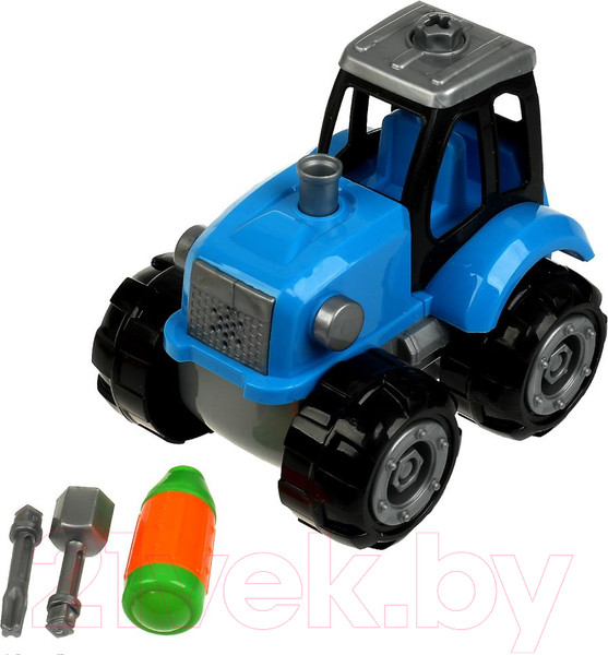 Изображение товара Игрушка-конструктор Город мастеров Синий Трактор / 42008-ZH