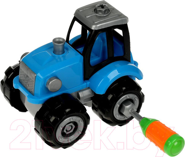 Изображение товара Игрушка-конструктор Город мастеров Синий Трактор / 42008-ZH
