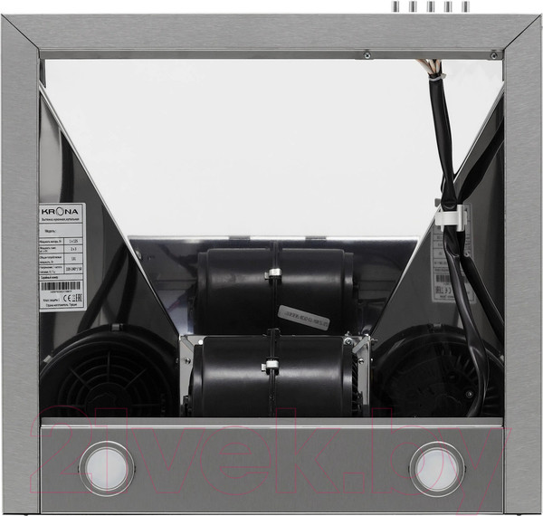 Изображение товара Вытяжка купольная Krona Brief 600 PB / КА-00005782 (нержавеющая сталь)